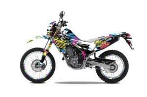 Honda CRF250 L Enduro Dirt Bike Graphic Kit - 2013-2020 Flashback