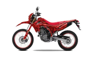 Honda CRF250 M Enduro Dirt Bike Graphic Kit - 2013-2020 Digicamo Red