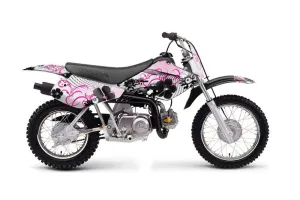 Honda XR70 Dirt Bike Graphic Kit - 2001-2003 Starlett Pink