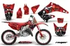 Honda CR125 Dirt Bike Graphic Kit - 1995-2015 Reaper Red