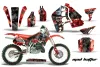 Honda CR500 Dirt Bike Graphic Kit - 1989-2001 Mad Hatter Red