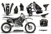 Honda CR500 Dirt Bike Graphic Kit - 1989-2001 Reaper Black