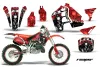 Honda CR500 Dirt Bike Graphic Kit - 1989-2001 Reaper Red