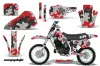 Honda CR60 Dirt Bike Graphic Kit - 1984-1985 Camoplate Red