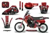 Honda CR60 Dirt Bike Graphic Kit - 1984-1985 Reaper Red