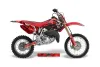 Honda CR85 Dirt Bike Graphic Kit - 2003-2007 Bone Collector Red