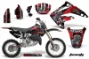 Honda CR85 Dirt Bike Graphic Kit - 2003-2007 Toxicity Red