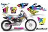 Honda CRF100 Dirt Bike Graphic Kit - 2004-2010 Flashback