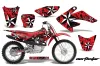 Honda CRF100 Dirt Bike Graphic Kit - 2004-2010 Northstar Red