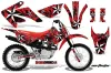Honda CRF100 Dirt Bike Graphic Kit - 2011-2016 Northstar Red