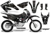 Honda CRF100 Dirt Bike Graphic Kit - 2011-2016 Reaper Black