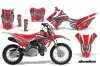 Honda CRF110 F Dirt Bike Graphic Kit - 2013-2018 Deaden Red