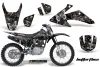 Honda CRF150 F Dirt Bike Graphic Kit - 2008-2014 Butterfly Black