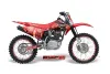 Honda CRF150 F Dirt Bike Graphic Kit - 2008-2014 Mad Hatter Red