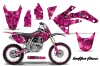 Honda CRF150 R Dirt Bike Graphic Kit - 2007-2016 Butterfly Pink