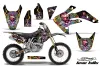 Honda CRF150 R Dirt Bike Graphic Kit - 2007-2016 Ed Hardy - Love Kills Black