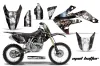 Honda CRF150 R Dirt Bike Graphic Kit - 2007-2016 Mad Hatter Black