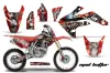 Honda CRF150 R Dirt Bike Graphic Kit - 2007-2016 Mad Hatter Red