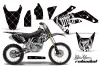 Honda CRF150 R Dirt Bike Graphic Kit - 2007-2016 Silver Star - Reloaded White