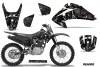 Honda CRF230 F Dirt Bike Graphic Kit - 2003-2007 Reaper Black