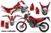 Honda CRF250 L Enduro Dirt Bike Graphic Kit - 2013-2020 Bone Collector Red