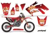 Honda CRF250 R Dirt Bike Custom Graphic Kit - 2004-2013