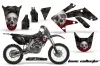 Honda CRF250 R Dirt Bike Graphic Kit - 2004-2013 Bone Collector Black