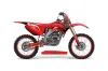 Honda CRF250 R Dirt Bike Graphic Kit - 2004-2013 Diamond Flames Red