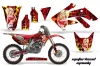 Honda CRF250 R Dirt Bike Graphic Kit - 2004-2013 Motorhead Mandy Red