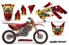 Honda CRF250 R Dirt Bike Graphic Kit - 2004-2013 Motorhead Red