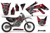 Honda CRF250 R Dirt Bike Graphic Kit - 2004-2013 Toxicity Red