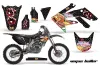 Honda CRF250 R Dirt Bike Graphic Kit - 2004-2013 Vegas Baller Black
