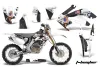 Honda CRF250 X Dirt Bike Graphic Kit - 2004-2017 T Bomber White