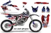 Honda CRF450 R Dirt Bike Custom Graphic Kit - 2002-2012