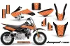 Honda CRF50 Dirt Bike Graphic Kit - 2004-2024 Diamond Race Red