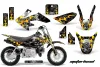 Honda CRF50 Dirt Bike Graphic Kit - 2004-2024 Motorhead Black