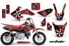 Honda CRF50 Dirt Bike Graphic Kit - 2004-2024 Northstar Red