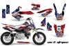Honda CRF50 Dirt Bike Graphic Kit - 2004-2024 Sin and Stripes