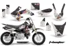 Honda CRF50 Dirt Bike Graphic Kit - 2004-2024 T Bomber Black