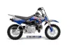 Honda CRF50 Dirt Bike Graphic Kit - 2004-2024 T Bomber Blue