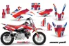 Honda CRF50 Dirt Bike Graphic Kit - 2004-2024 Union Jack