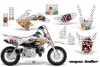 Honda CRF50 Dirt Bike Graphic Kit - 2004-2024 Vegas Baller White