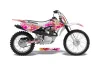 Honda CRF70 Dirt Bike Graphic Kit - 2004-2015 Motorhead Mandy Pink