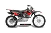 Honda CRF70 Dirt Bike Graphic Kit - 2004-2015 Tribal Flames Red
