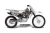 Honda CRF80 Dirt Bike Graphic Kit - 2004-2010 Mad Hatter White