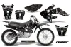 Honda CRF80 Dirt Bike Graphic Kit - 2004-2010 Reaper Black