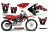 Honda CRF80 Dirt Bike Graphic Kit - 2004-2010 Reaper Red