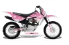 Honda CRF80 Dirt Bike Graphic Kit - 2011-2016 Starlett Pink