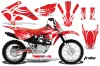 Honda CRF80 Dirt Bike Graphic Kit - 2011-2016 Tribe Red