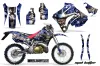 Honda CRM 250 AR Dirt Bike Graphic Kit - 1989-1999 Mad Hatter Blue